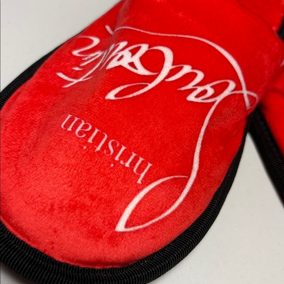 Red and Black inspired Slippers.soft! Comfortable! New! - Picture 2 of 5